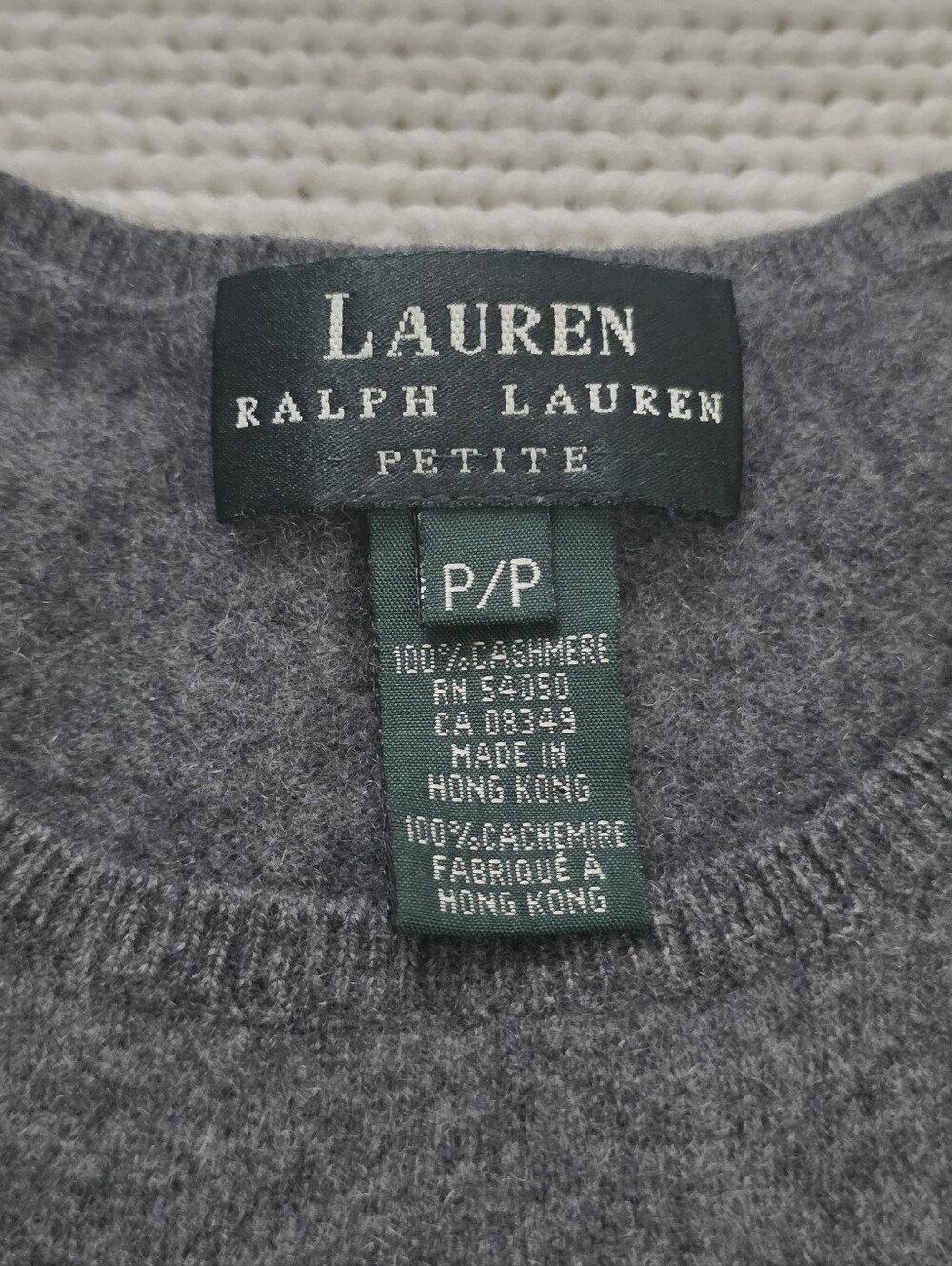 Naadam 100% Cashmere Lounge Pants/ Ralph Lauren Short Sleeve Sweater Top, XS - Picture 11 of 13
